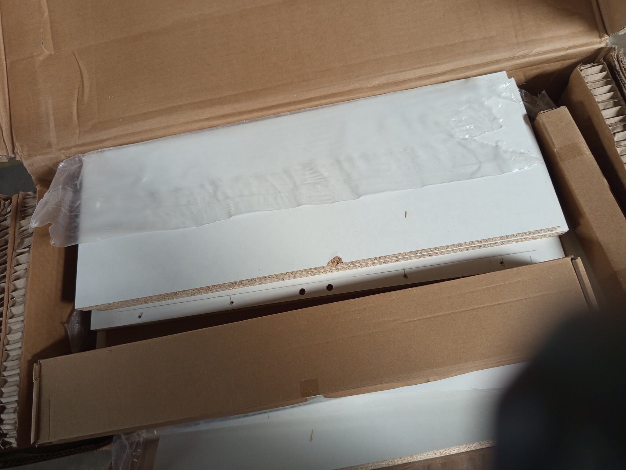 VidaXL Salontafel Bewerkt Hout Wit - 57% Korting