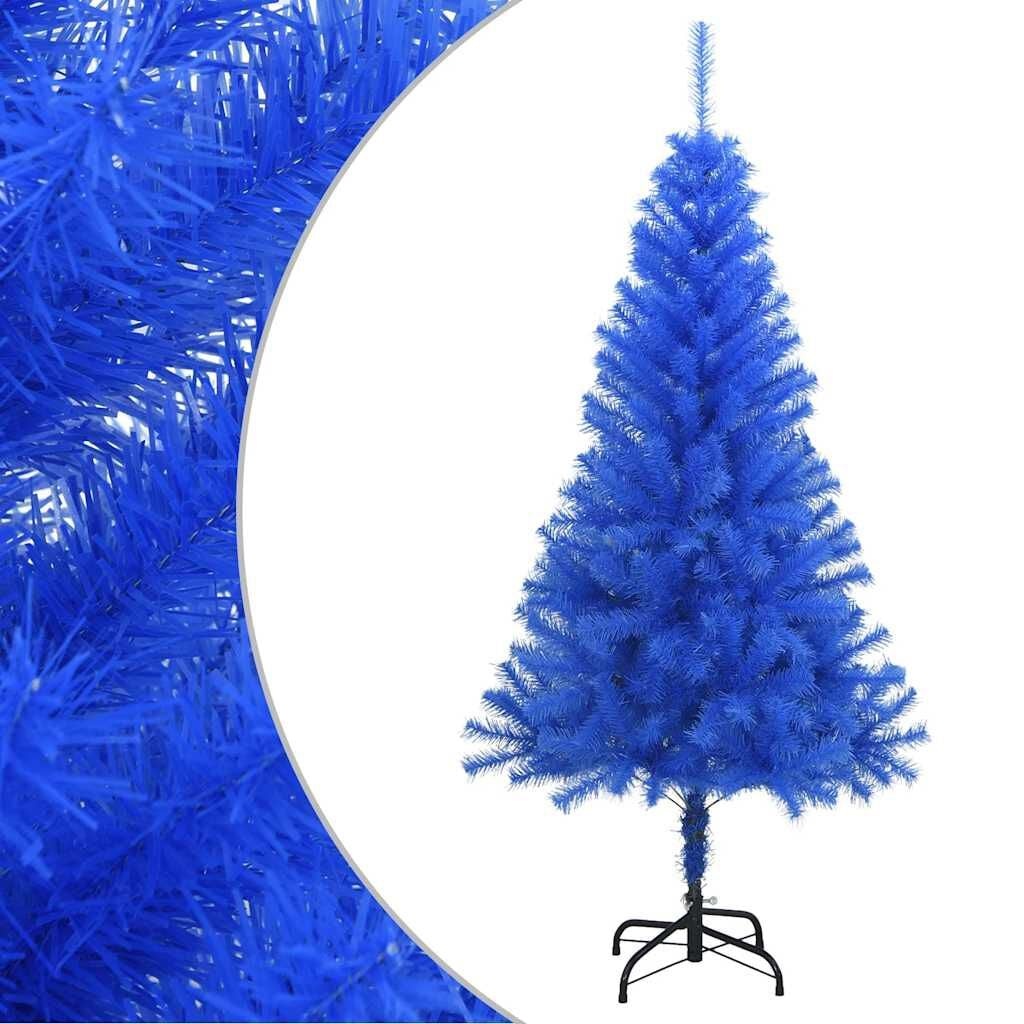 Blauwe Kunstkerstboom 120 cm met Standaard - 23% Korting