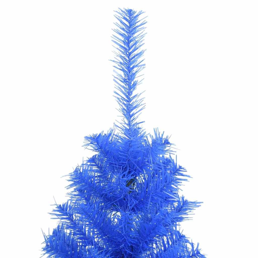 Blauwe Kunstkerstboom 120 cm met Standaard - 23% Korting