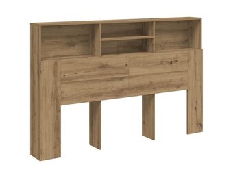 VidaXL Hoofdbordkast 160cm Artisanaal Eiken - 34% Korting!