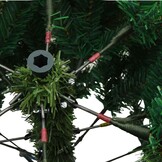 vidaXL Moderne Kerstboom Sneeuw Wit (210cm) - 59% Korting!