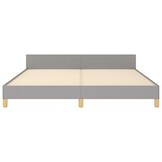 vidaXL Bedframe Lichtgrijs (180x200cm) - 54% Korting!