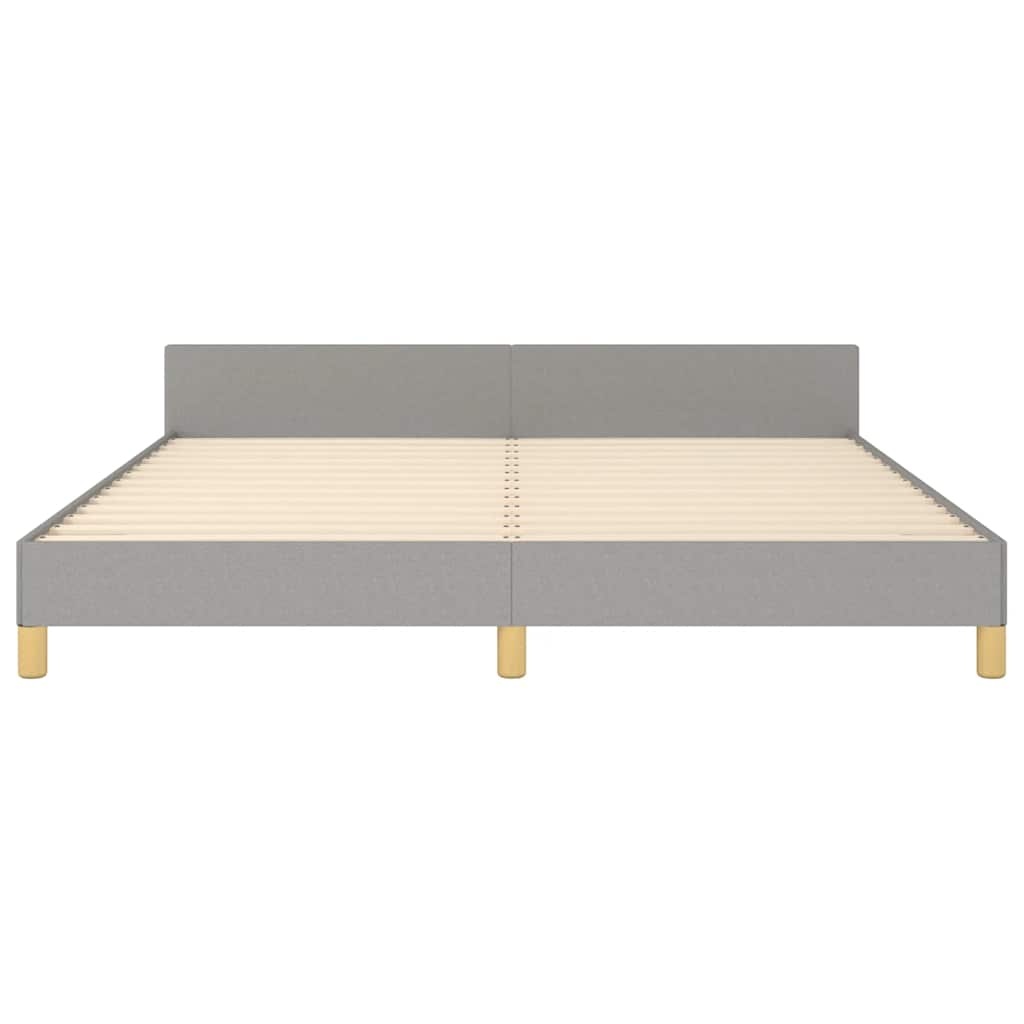 vidaXL Bedframe Lichtgrijs (180x200cm) - 54% Korting!