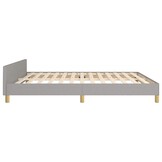 vidaXL Bedframe Lichtgrijs (180x200cm) - 54% Korting!