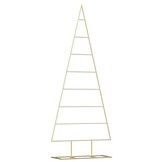 VidaXL Metalen Kerstboom Zwart - 150cm - 38% Korting