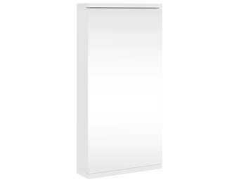 vidaXL Badkamerkast met Spiegel (Wit) - 34% Korting!