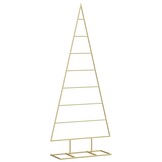 VidaXL Metalen Kerstboom Frame - 125 cm Zwart (38% Korting!)