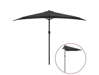 vidaXL Balkonparasol Antraciet 300x155 cm - 27% Korting!