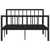 vidaXL Metalen Bedframe Zwart 120x200 cm - 41% Korting!