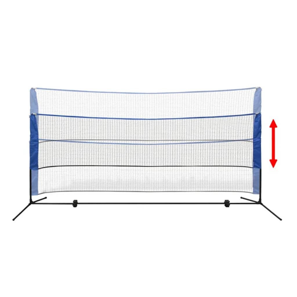 vidaXL Badminton Net Set (300x155 cm) - 28% Korting