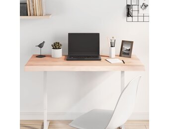 VidaXL Eikenhouten Tafelblad Natuurlijke Rand (100x50cm) - 28% Korting!