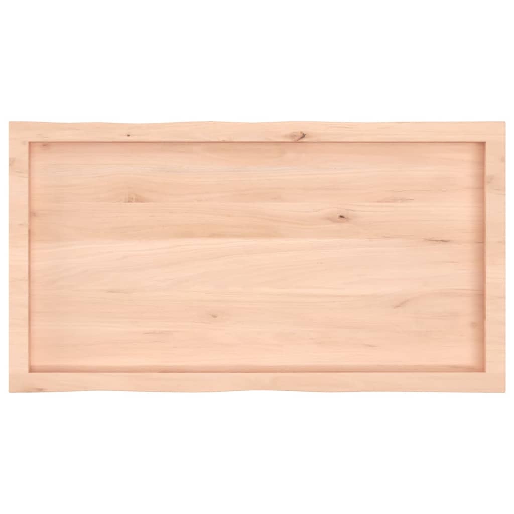 VidaXL Eikenhouten Tafelblad Natuurlijke Rand (100x50cm) - 28% Korting!