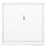 VidaXL Roldeurkast 90cm Staal Wit - 59% Korting!