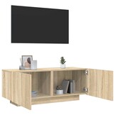 Tv-meubel 100x35x40 cm Sonoma Eiken - 26% Korting!