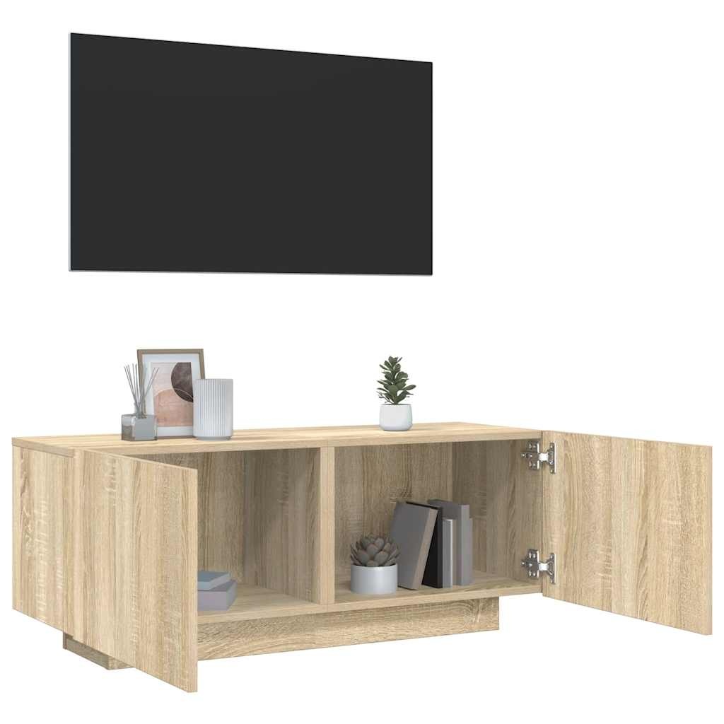 Tv-meubel 100x35x40 cm Sonoma Eiken - 26% Korting!