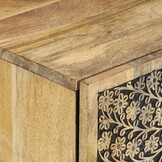 VidaXL Wastafelkast Massief Mangohout - 62x33x58 cm - Nu 34% Korting!