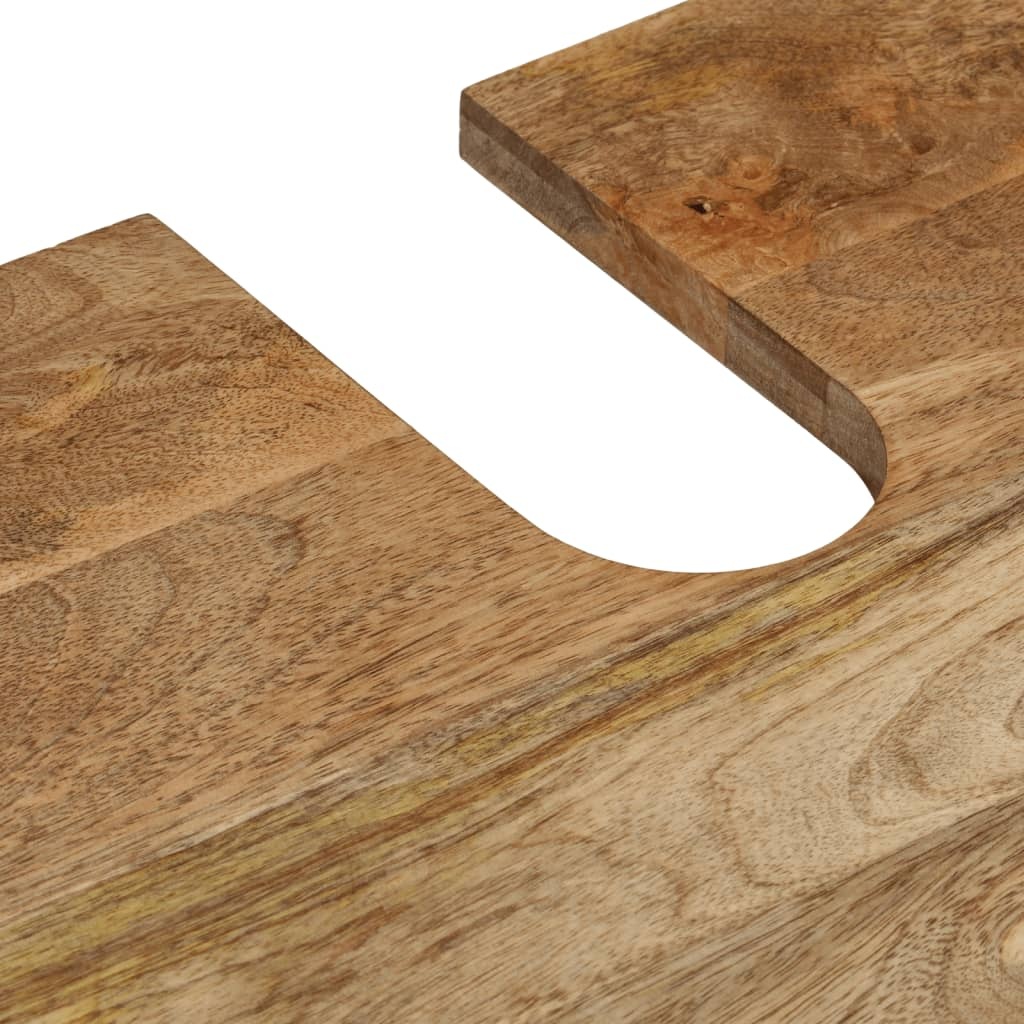 VidaXL Wastafelkast Massief Mangohout - 62x33x58 cm - Nu 34% Korting!