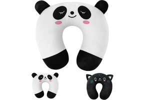 Nekkussen Traagschuim - 22% Korting! Wit Panda