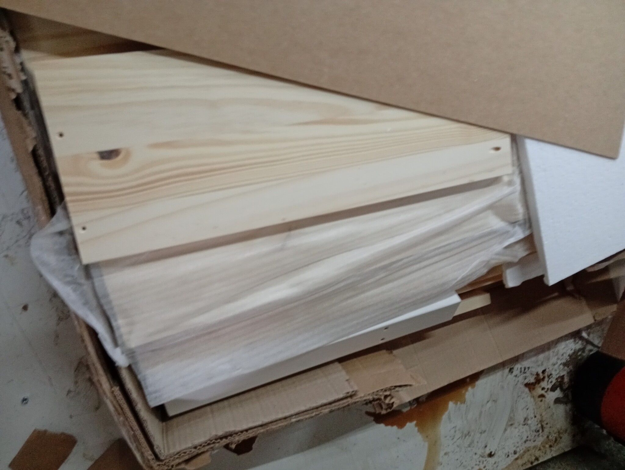 vidaXL Slaapbank IRUN - 90x200 cm Grenenhout Wit - 55% Korting!