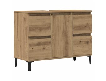 vidaXL Wastafelkast 80x33x60 cm (34% korting)