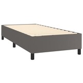 VidaXL Bedframe Kunstleer Grijs 100x200 cm - Nu 28% Korting!