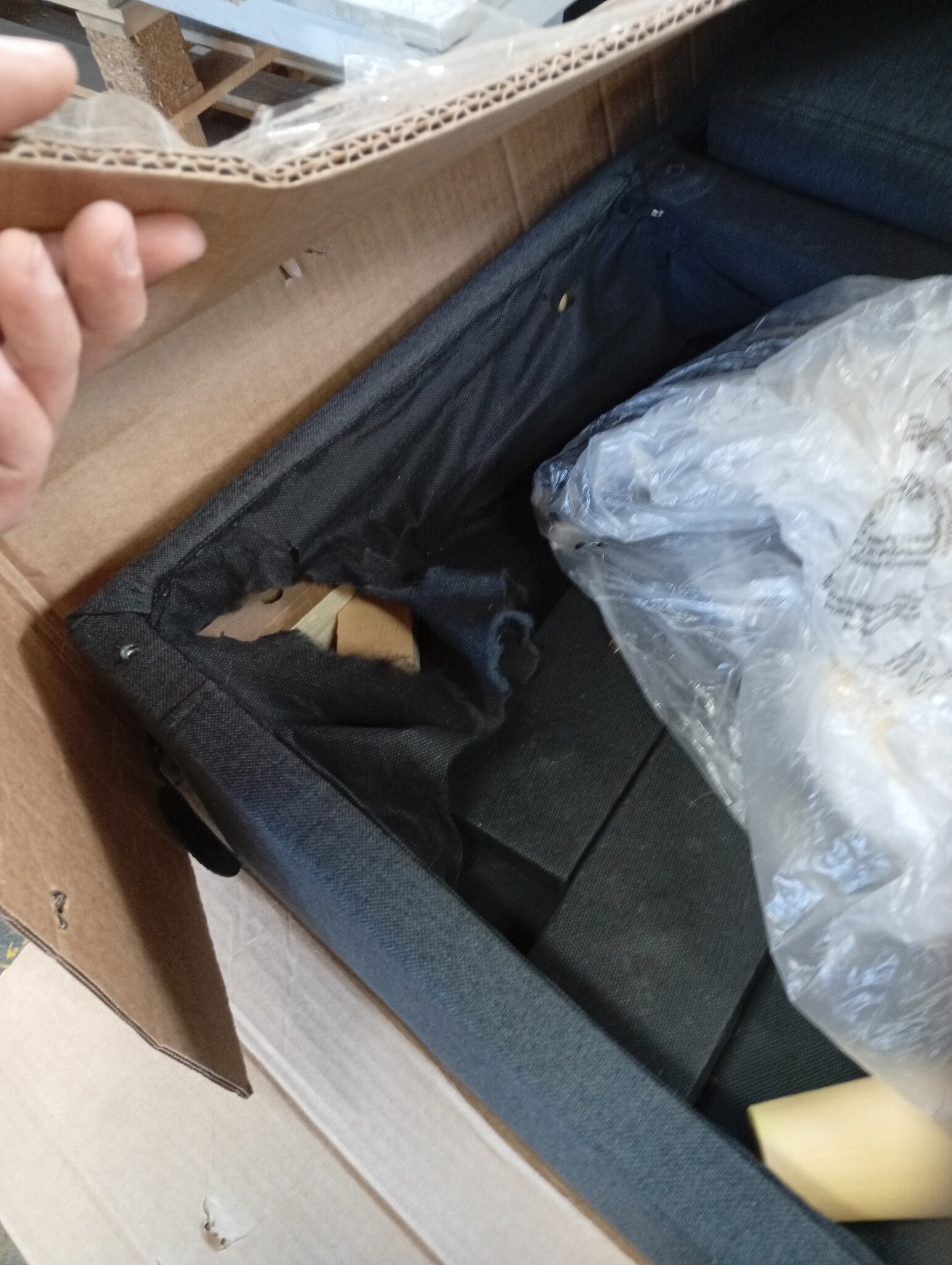 vidaXL Chaise Longue Stof Zwart - 53% Korting!