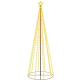 VidaXL Kegelkerstboom Warmwit LED 300cm - 53% Korting!