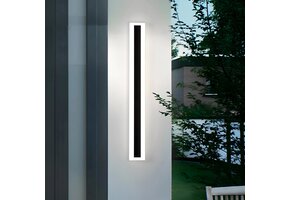 Zwarte LED Buitenwandlamp 80cm - 41% Korting!