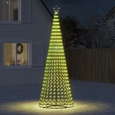 vidaXL LED Kerstboom 300 cm - 688 LEDs Warm Wit - 40% Korting