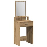 VidaXL Kaptafel met Lade & LED - Artisan Eiken (28% Korting)
