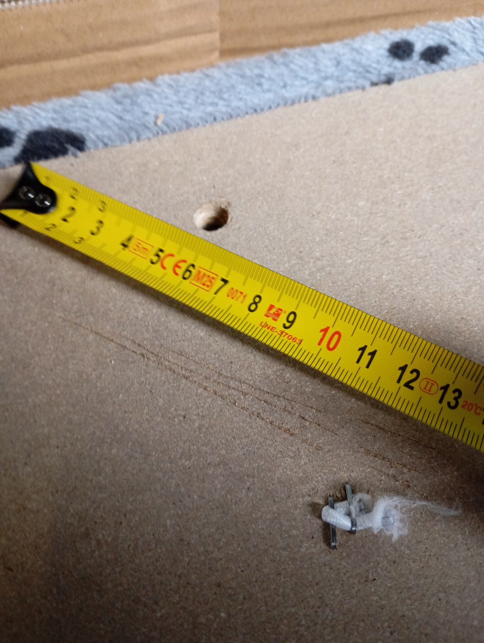 vidaXL Kattenkrabpaal met sisal krabpalen 65 cm pootafdrukken grijs