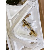 Regendoucheset Goud Thermostaatkraan 25cm - 39% Korting!