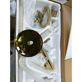 Regendoucheset Goud Thermostaatkraan 25cm - 39% Korting!