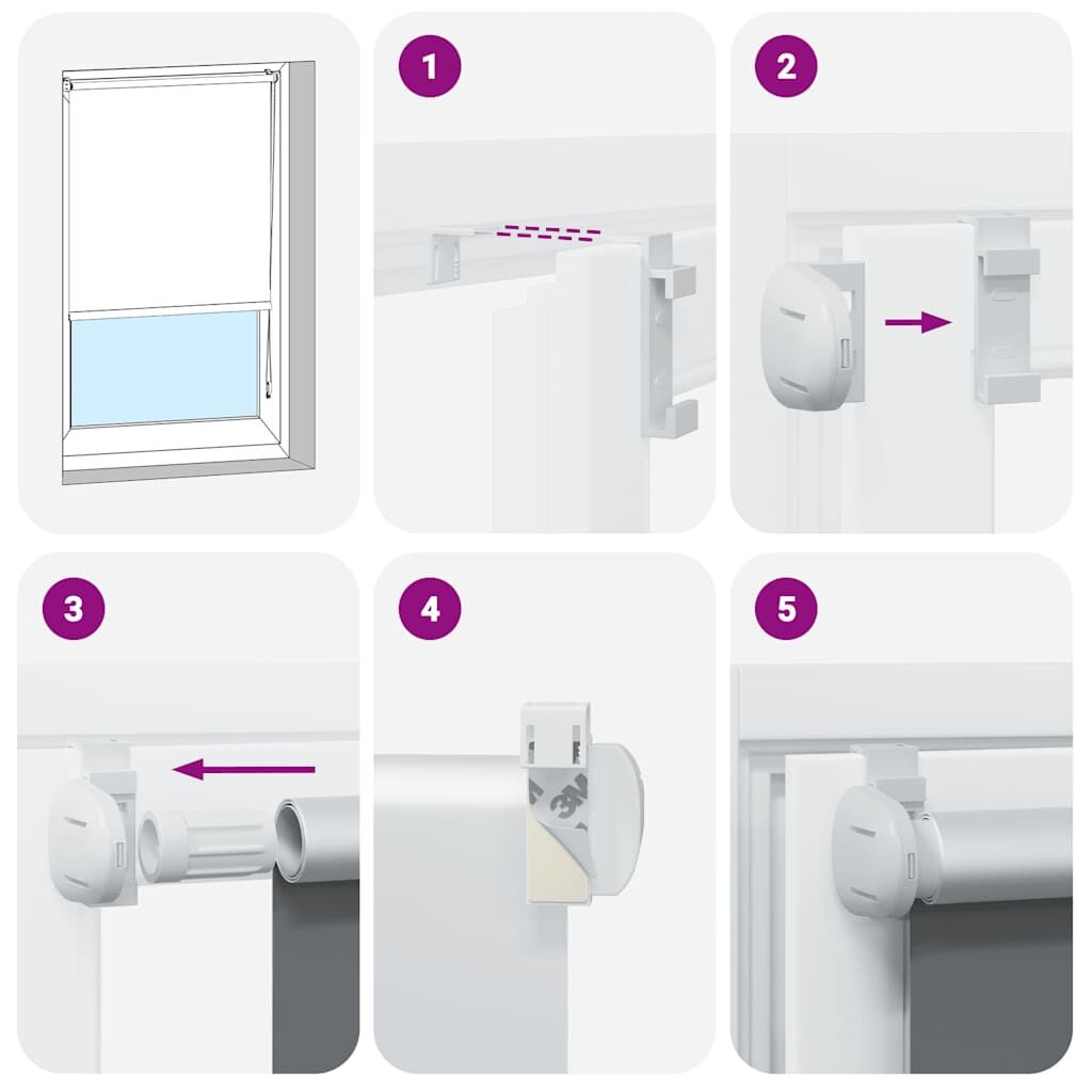 VidaXL Rolgordijn Geel 80x230cm - 49% Korting