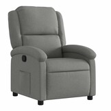 vidaXL Fauteuil Donkergrijs - Verstelbaar met 47% Korting!