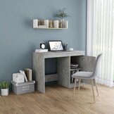 VidaXL Bureau Betongrijs - 100x50cm | 33% Korting