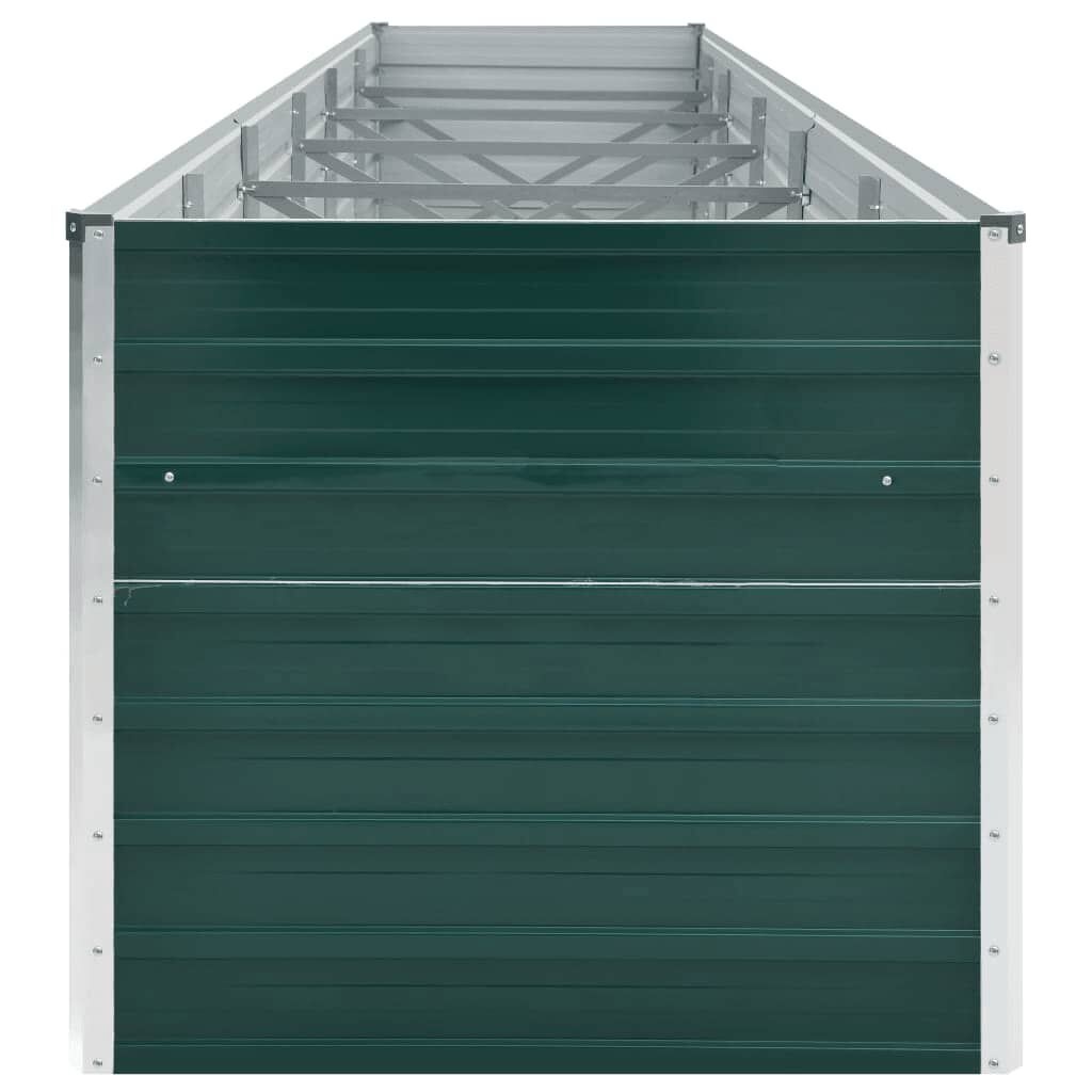 vidaXL Verhoogde Plantenbak 480x80x77 cm Groen - 59% Korting!