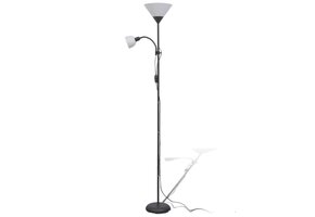 vidaXL Vloerlamp Zwart - 38% Korting