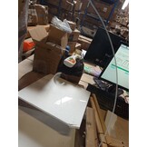 vidaXL Bijzettafelset Gehard Glas & Eikenhout - 58% Korting!