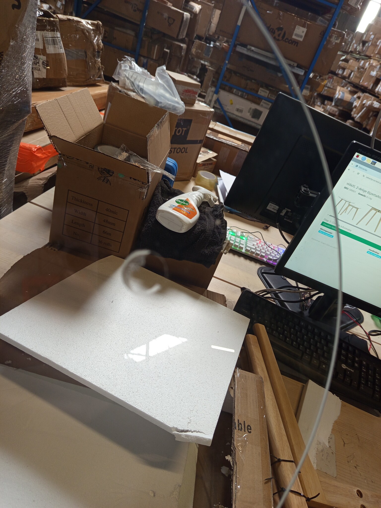 vidaXL Bijzettafelset Gehard Glas & Eikenhout - 58% Korting!