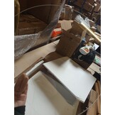 vidaXL Bijzettafelset Gehard Glas & Eikenhout - 58% Korting!