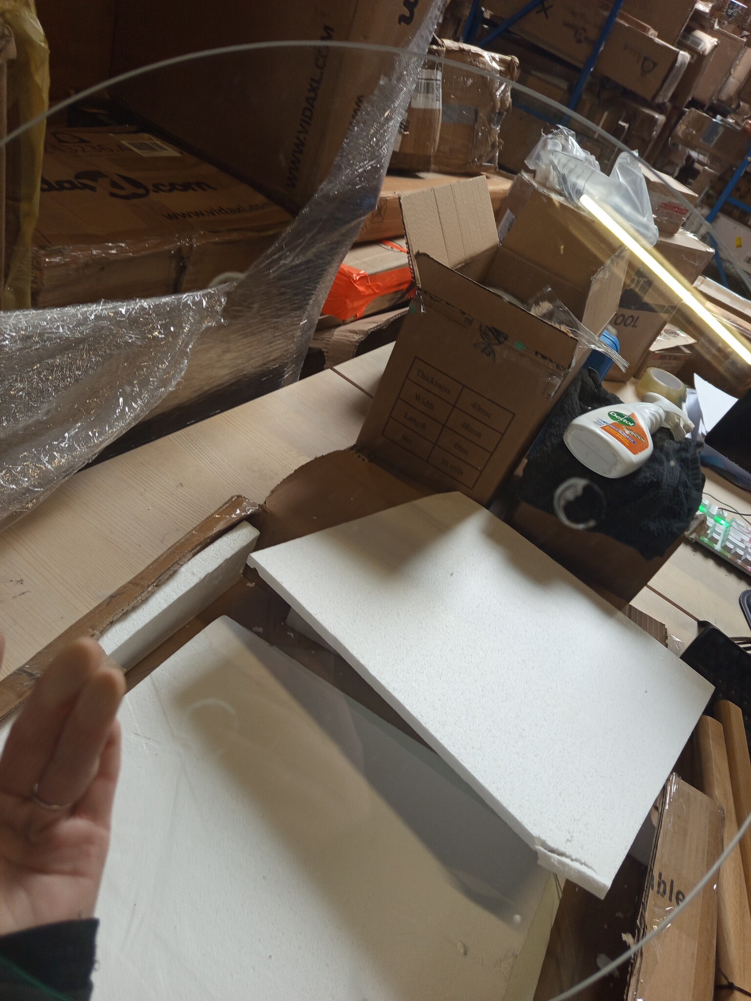 vidaXL Bijzettafelset Gehard Glas & Eikenhout - 58% Korting!