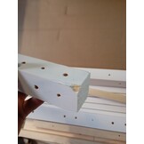 VidaXL Bedframe Grenenhout Wit 200x200 cm - 58% Korting!