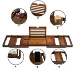 Bamboe Badplank - 61% Korting - Verstelbaar tot 110cm