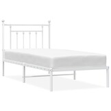 VidaXL Bedframe Metaal Wit 90x190 - 32% Korting!