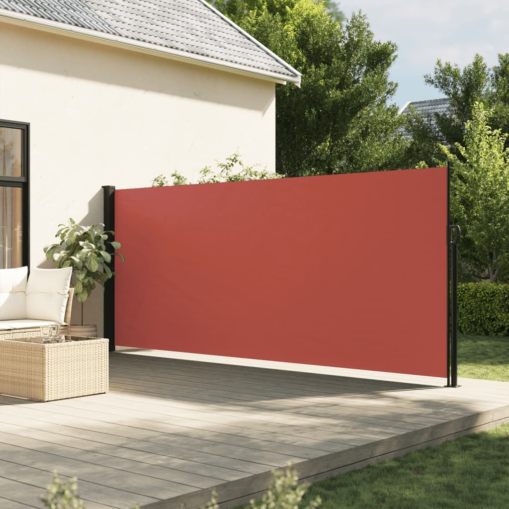 vidaXL Uittrekbaar Windscherm - 160x500 cm Terracotta (54% Korting)