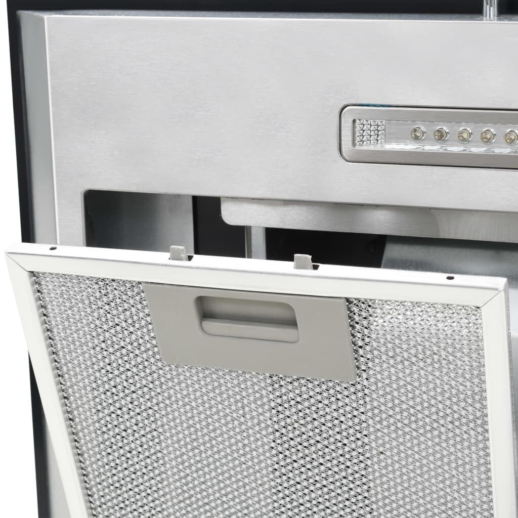 vidaXL Eilandafzuigkap RVS - 756 m³/u - 30% Korting