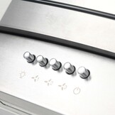 vidaXL Eilandafzuigkap RVS - 756 m³/u - 30% Korting