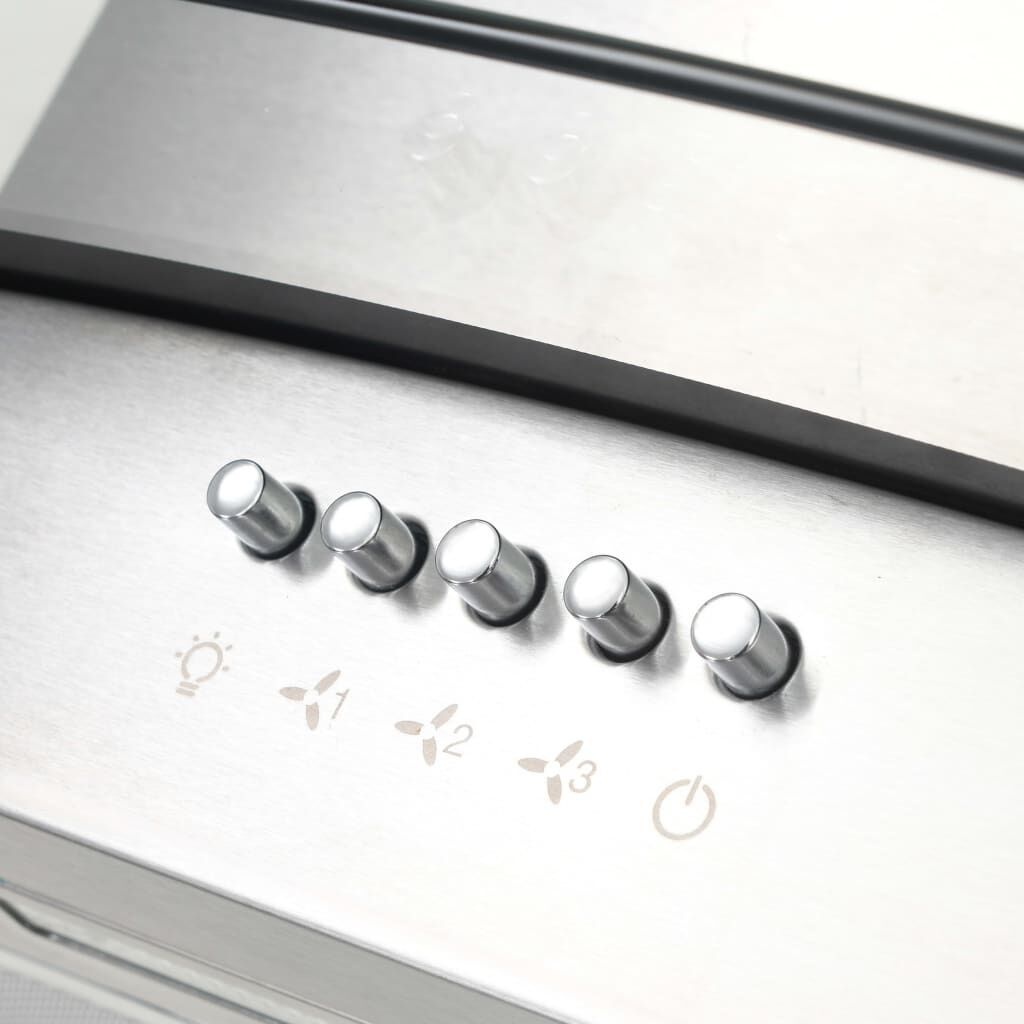 vidaXL Eilandafzuigkap RVS - 756 m³/u - 30% Korting