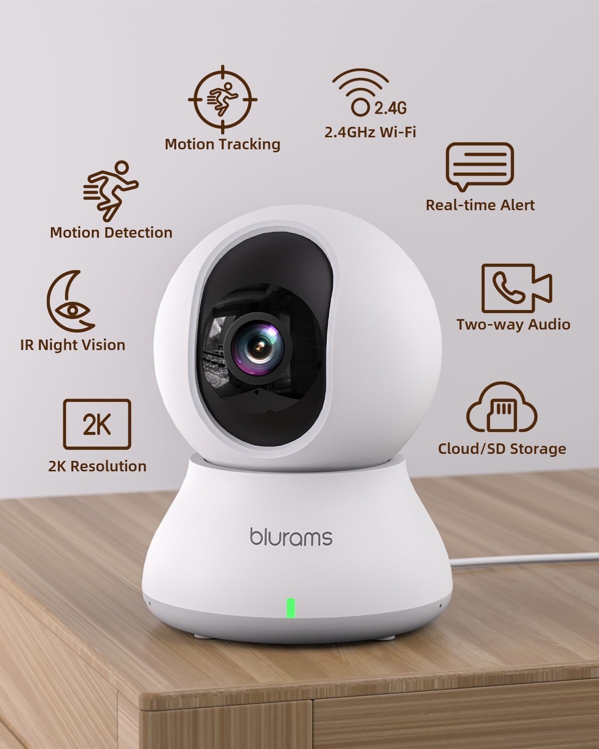 Blurams Cameraset (2x) 2K Indoor - 41% Korting